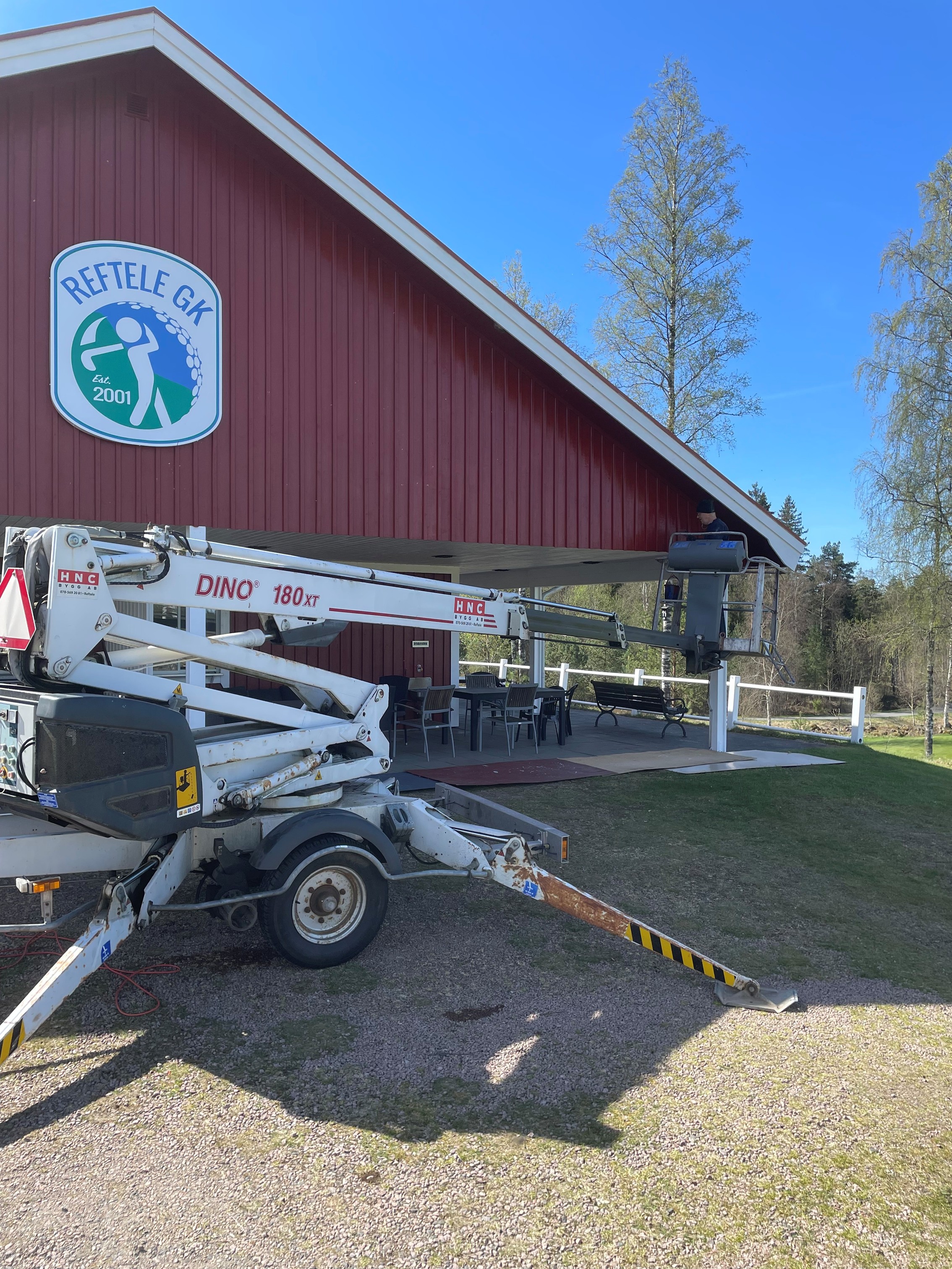 Nymålat klubbhus 2025-05-12