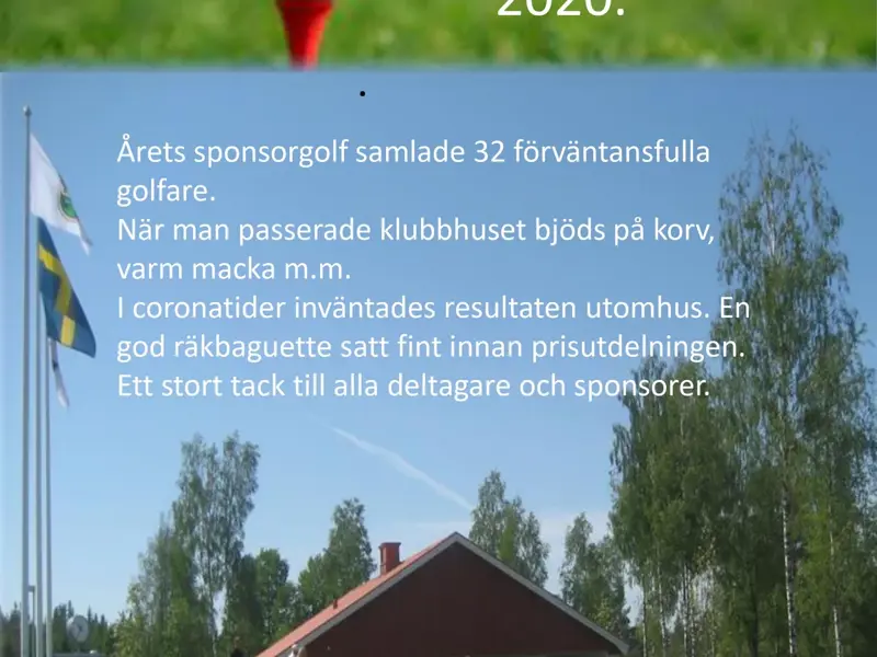 Sponsorgolfen 2020