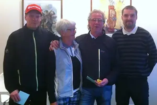 Bosse försvarade sin puttmästartitel.