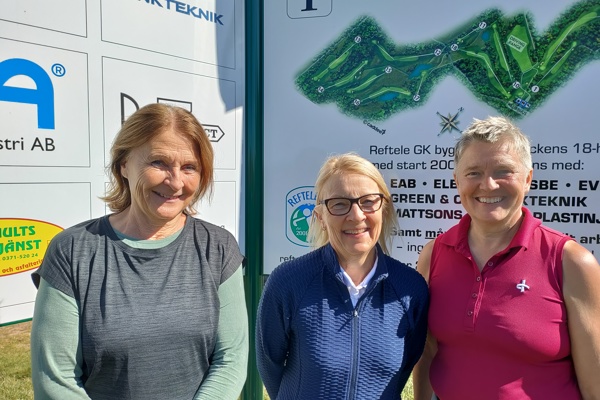 Smålands Damtour och H50 seriespel på besök 24 augusti