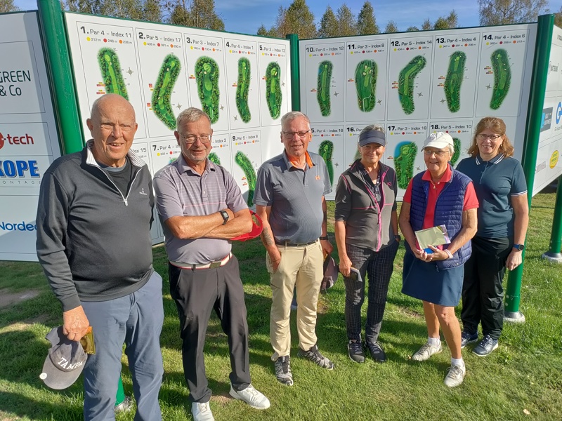 Finalen för onsdagsgolfen avgjord