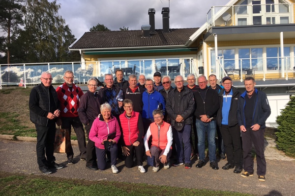 Avslutning Torsdagsgolfen  på Kinds GK 2018