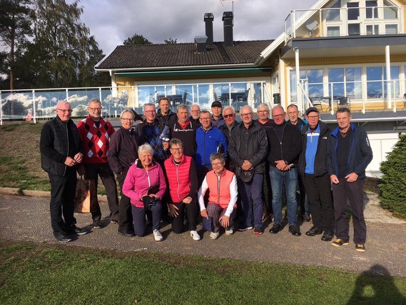 Avslutning Torsdagsgolfen  på Kinds GK 2018